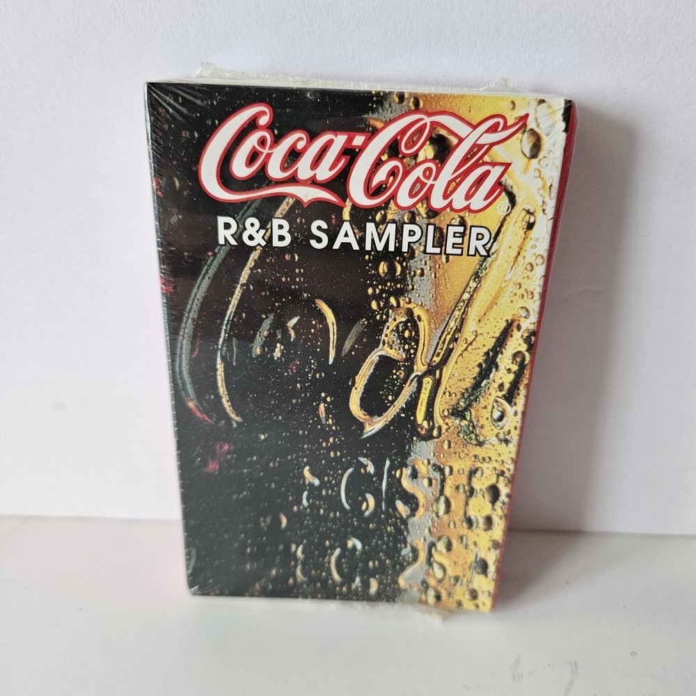 Coca-Cola 1992 R&B Cassette Tape Promo - NEW SEALED - Smoove Walker Whistle